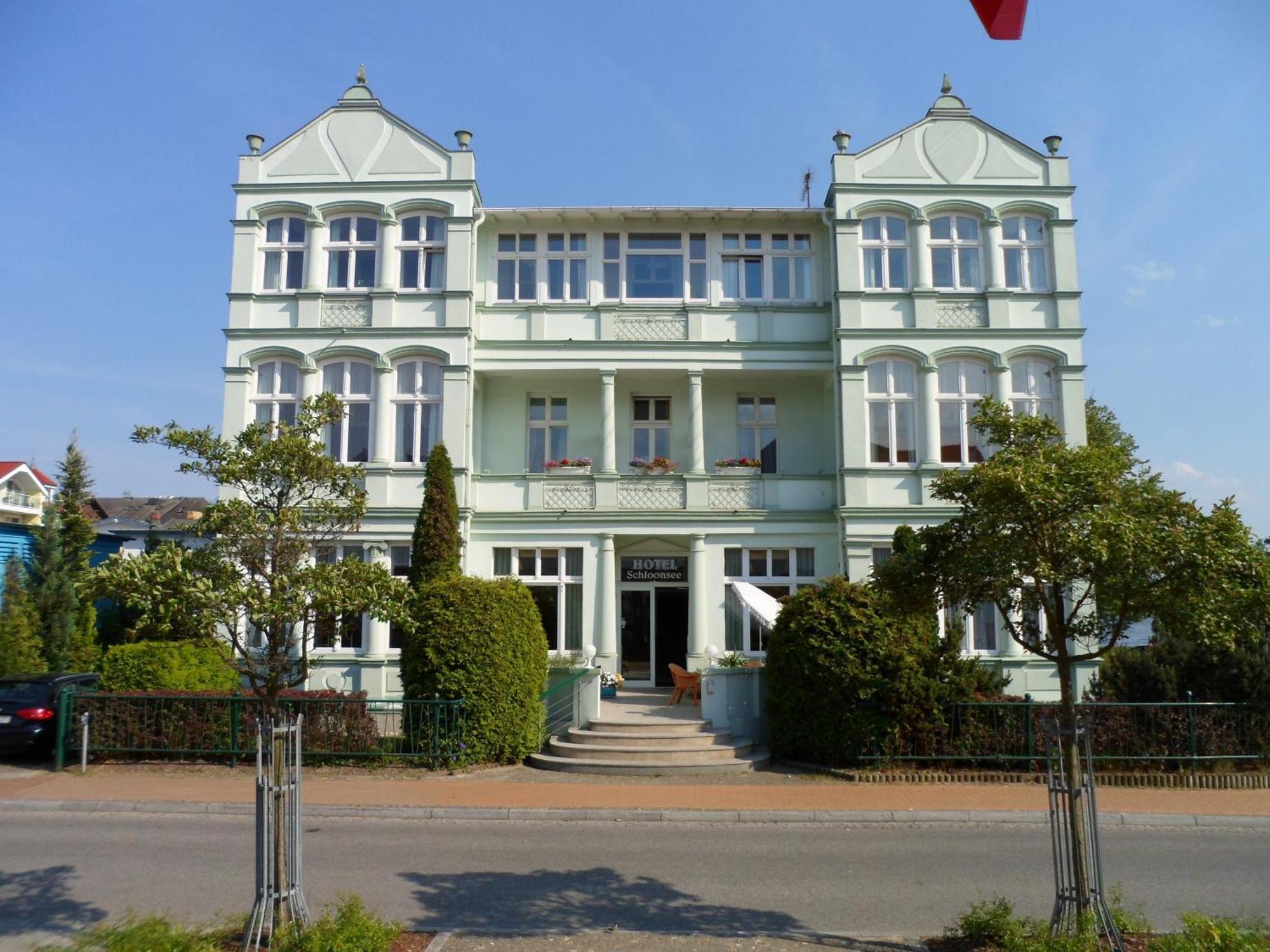 Hotel Schloonsee Garni Seebad Bansin Exteriör bild
