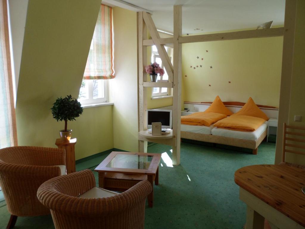 Hotel Schloonsee Garni Seebad Bansin Rum bild